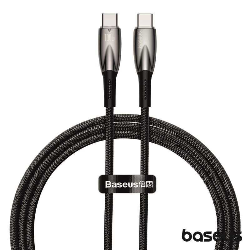 CABO USBC MACHO P USBC MACHO 100W 1M GLIMMER BASEUS