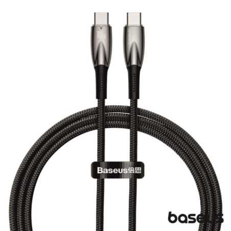 CABO USBC MACHO P USBC MACHO 100W 1M GLIMMER BASEUS
