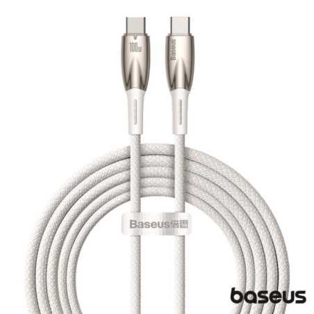CABO USBC MACHO P USBC MACHO 2M 100W GLIMMER BASEUS