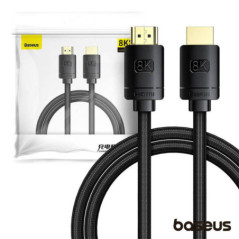 CABO HDMI DOURADO MACHO MACHO 21 8K 3D HDR 1M BASEUS