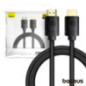 CABO HDMI DOURADO MACHO MACHO 21 8K 3D HDR 1M BASEUS