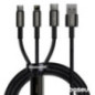 CABO USBA 20 MACHO P LIGHTNINGUSBCMICROUSB 35A BASEUS