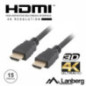 CABO HDMI DOURADO MACHO MACHO 20 4K 15M LANBERG
