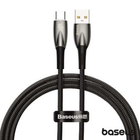CABO USBA MACHO P USBC MACHO 1M 100W GLIMMER BASEUS