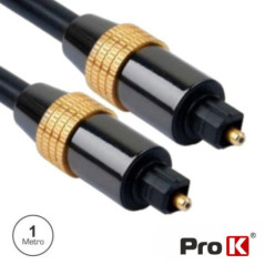 CABO FIBRA ÓPTICA TOSLINKTOSLINK 1M PROK