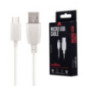 CABO USBA 20 3A MACHO MICRO USBB BRANCO 1M