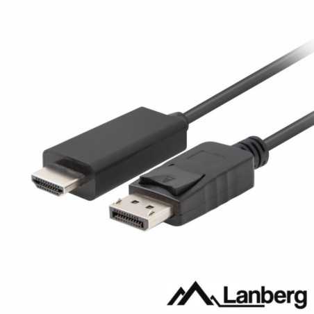 CABO DISPLAYPORT MACHO HDMI MACHO 5M LANBERG