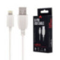 CABO USBA 20 2A MACHO LIGHTNING BRANCO 1M