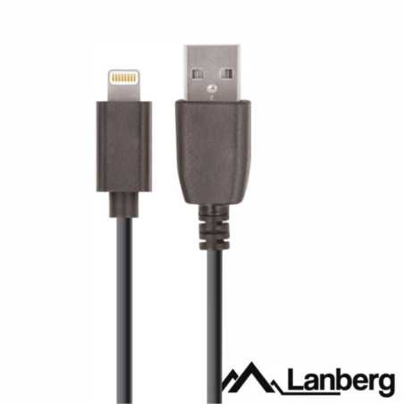 CABO USBA 20 MACHO LIGHTNING 8P MACHO 18M PRETO LANBERG