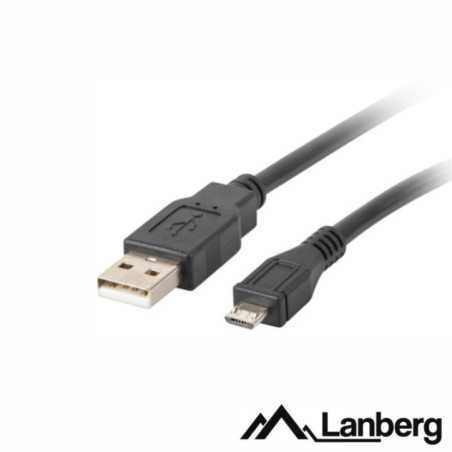 CABO USBA 20 MACHO MICRO USB MACHO 1M LANBERG