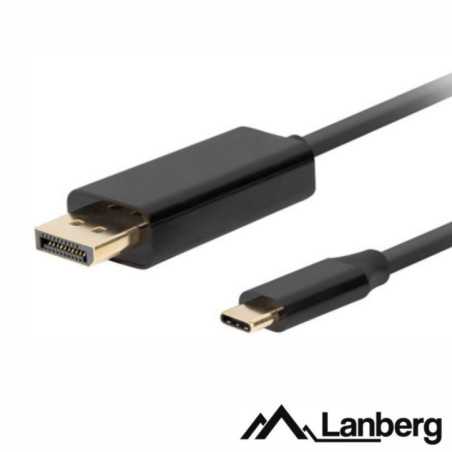 CABO USBC 32 MACHO DISPLAYPORT MACHO 18M LANBERG