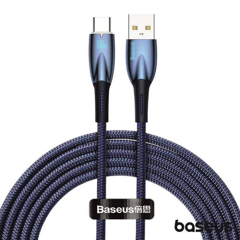 CABO USBA MACHO P USBC MACHO 100W 2M GLIMMER BASEUS