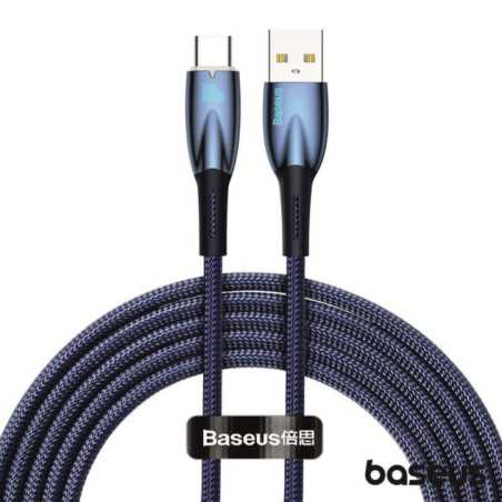 CABO USBA MACHO P USBC MACHO 100W 2M GLIMMER BASEUS