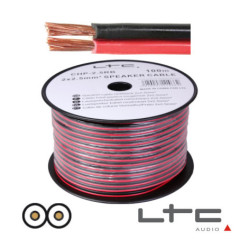 CABO COLUNA 2X250MM PRETOVERMELHO 100M LTC