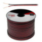 CABO COLUNA 2X250MM PRETOVERMELHO 100M