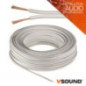 CABO COLUNA 2X075MM BRANCO PARALELO VSOUND