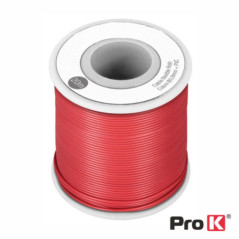CABO MULTIFILAR VERMELHO 08MM ROLO 20M PROK