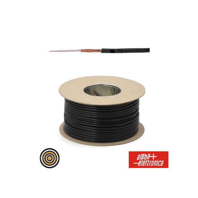 CABO ELETRONICA 1 CONDUTOR MALHA 1X050 °53 PRETO