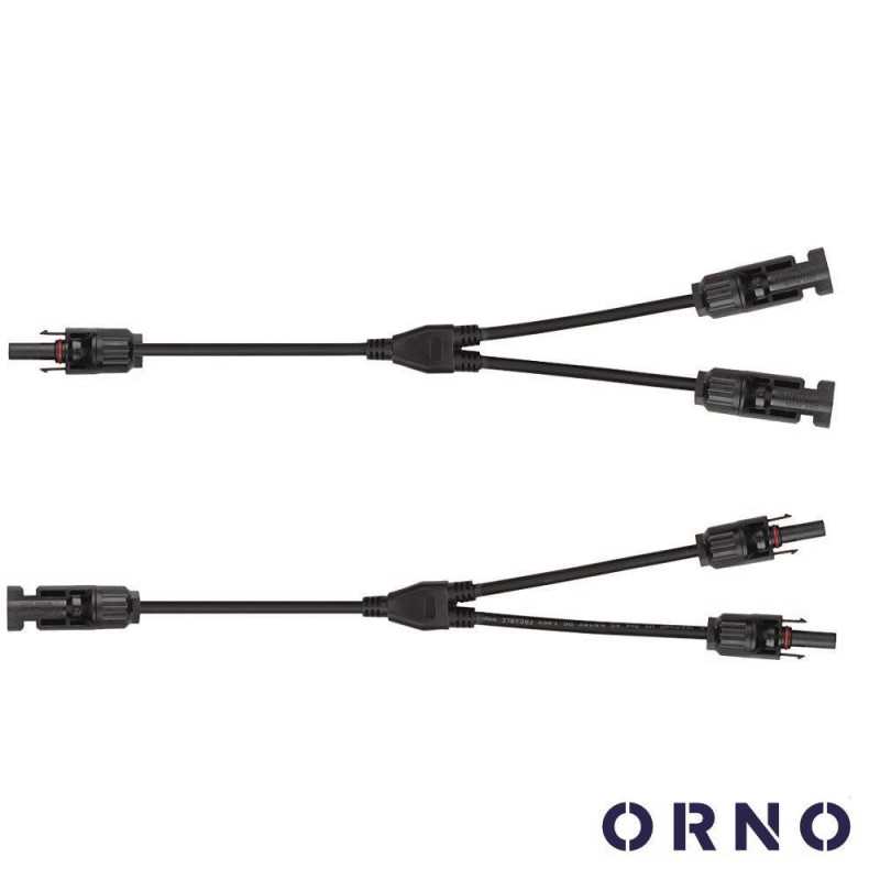CONJUNTO DE ADAPTADORES EM Y P FICHAS SOLARES 2XMC4 ORNO