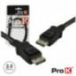 CABO DISPLAYPORT MACHO MACHO PRETO 2M PROK