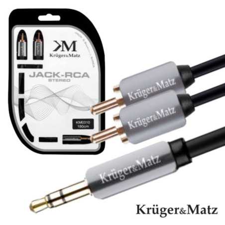 CABO JACK 35MM MACHO ST 2RCA MACHO 18M KRUGER MATZ