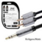 CABO JACK 35MM MACHO ST 2RCA MACHO 18M KRUGER MATZ