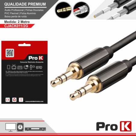 CABO JACK 35MM MACHO JACK 35MM MACHO 2M ST PROK