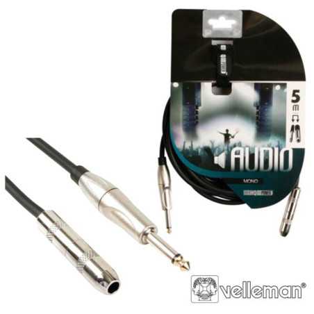 CABO JACK 635MM MACHO JACK 635MM FÊMEA 5M MN