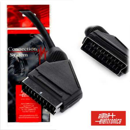 CABO SCART MACHOMACHO 21P 15M POLYBAG