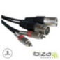 CABO 2XLR 3P MACHO 2RCA MACHO 5M IBIZA