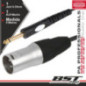 CABO XLR 3P MACHO JACK 635MM MACHO ST 6M BSTPRO
