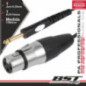 CABO XLR 3P MACHO JACK 635MM MACHO ST 3M BSTPRO