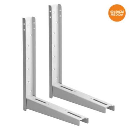 SUPORTES ARCONDICIONADO 40X50CM BRANCO