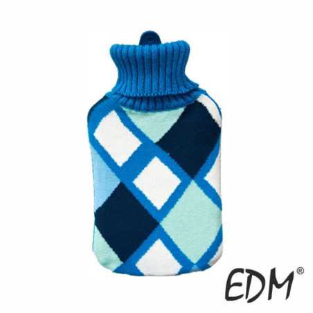 BOTIJA DE ÁGUA QUENTE C PADRÃO AZUL 2L EDM