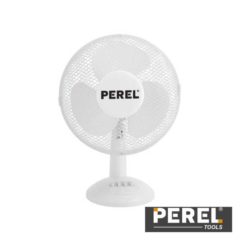 VENTOINHA DE SECRETÁRIA BRANCA 30 CM PEREL