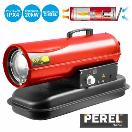 AQUECEDOR DE AR GASÓLEOQUEROSENE 20KW 230V IPX4 PEREL