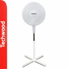 VENTOINHA DE CHÃO BRANCA 40CM TECHWOOD