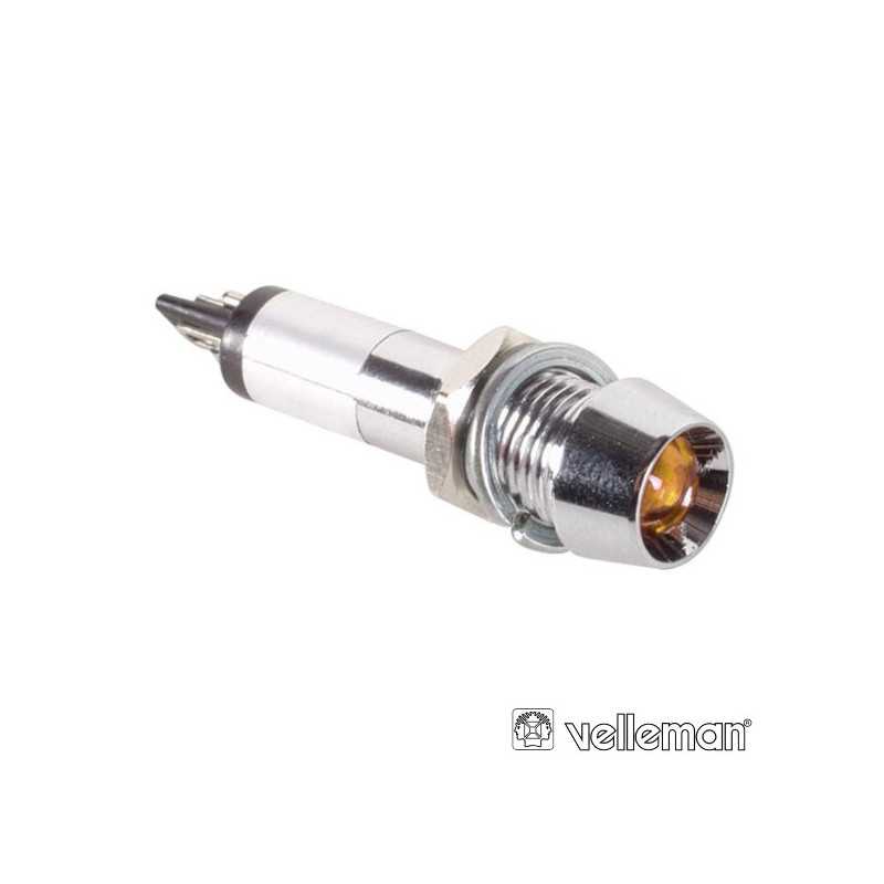 LUZ PILOTO REDONDO AMBAR 220V