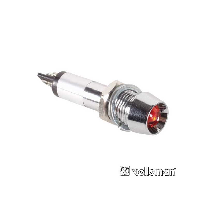 LUZ PILOTO REDONDO VERMELHO 220V
