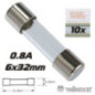 FUSÍVEL 6X32 FUSÃO RÁPIDA 08A 10X VELLEMAN
