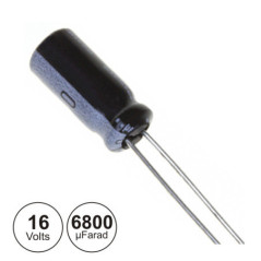 CONDENSADOR ELECTROLITICO 6800UF 16V 105