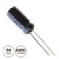 CONDENSADOR ELECTROLITICO 6800UF 50V 105