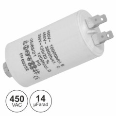 CONDENSADOR ARRANQUE 14UF 450V TERRA