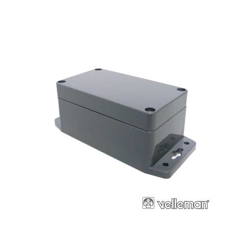 CAIXA SELADA ABS CINZA ESCURO 115X65X40MM