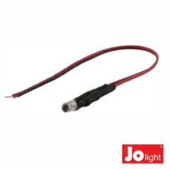 LUZ PILOTO LED 5MM 24V VERMELHO JOLIGHT