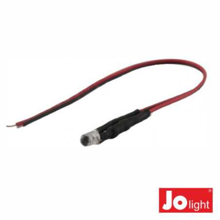 LUZ PILOTO LED 5MM 24V VERMELHO JOLIGHT