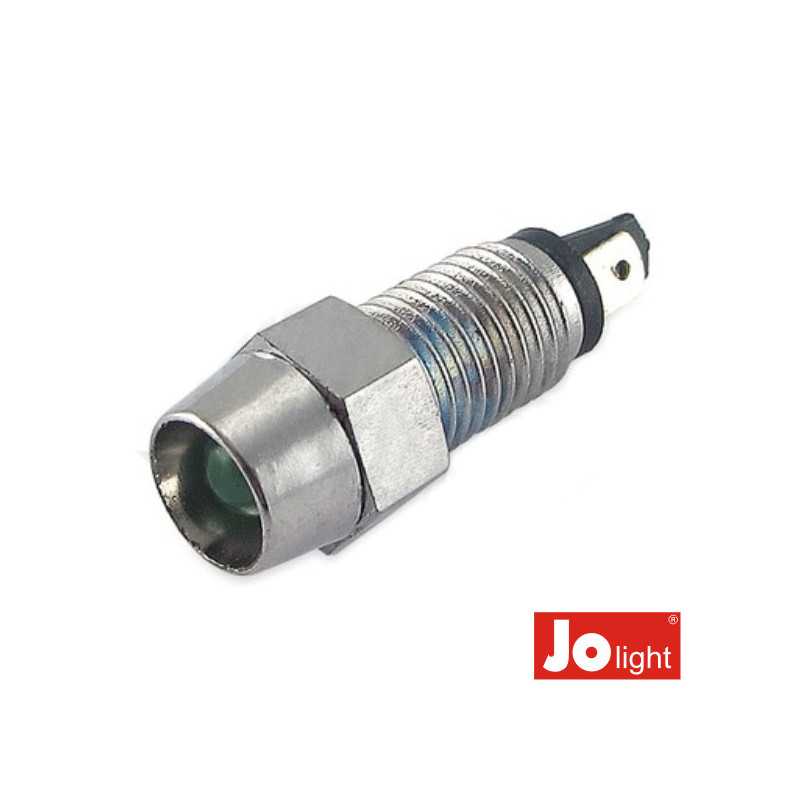 LED 5MM ALTO BRILHO VERDE CSUPORTE METALICO JOLIGHT