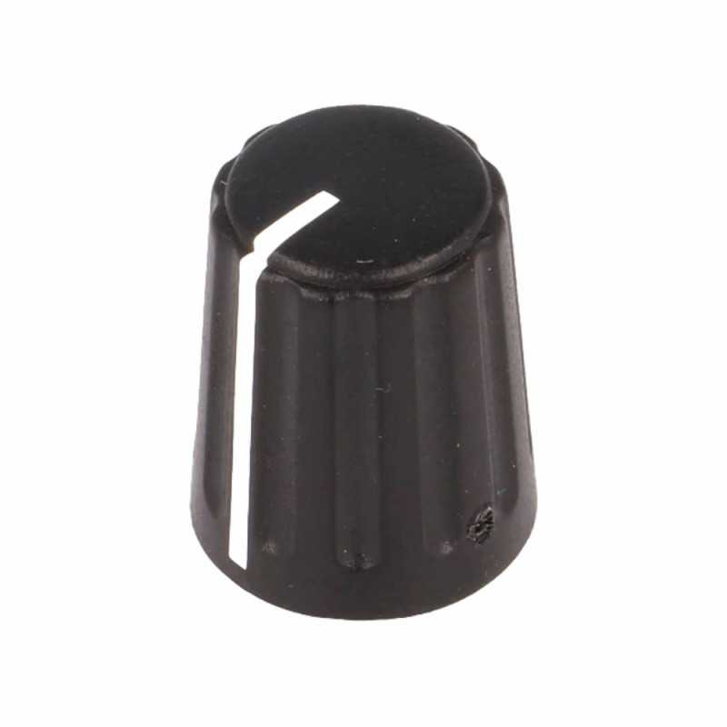 BOTÃO P POTENCIÓMETRO PRETO C LINHA BRANCA 135X171MM