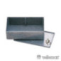 CAIXA ABS CINZA ESCURO 190X100X60MM