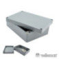 CAIXA ESTANQUE ABS CINZA ESCURO 82X80X55MM